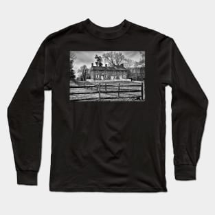 Thompson Neely House In Black And White Long Sleeve T-Shirt